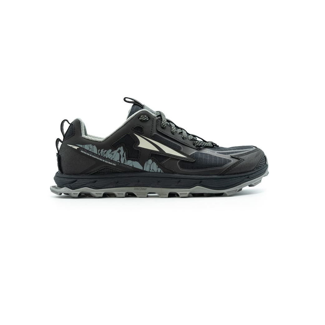 Altra Dam Lone Peak 4.5 Trailskor Svarta 628537IKD